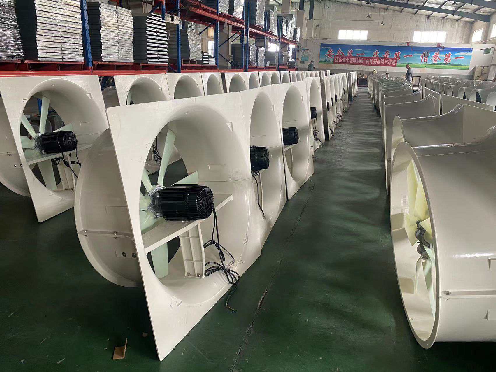 Nuovo prodotto per ventole FRP prodotto da Jienuo