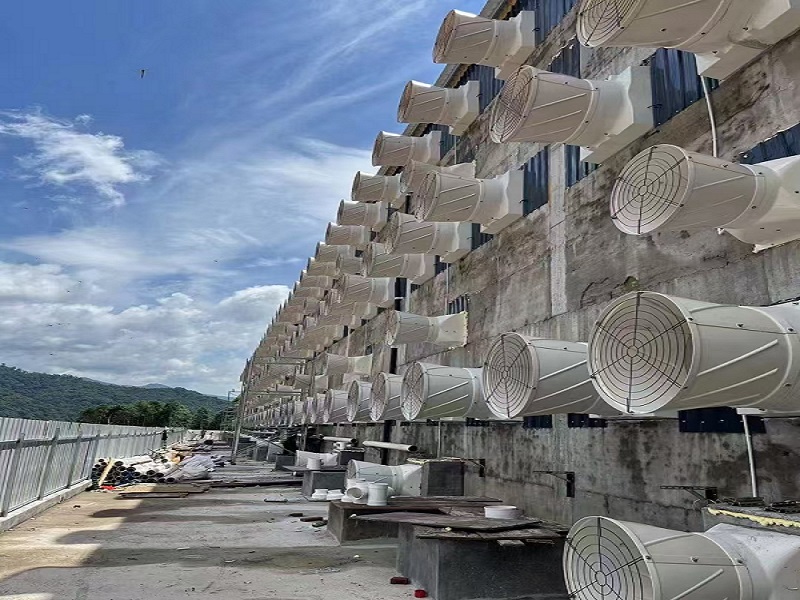 Applicazione della ventola di scarico JIENUO